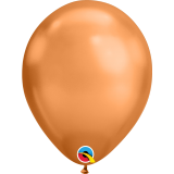 Balloon Chrome Copper 11 ''